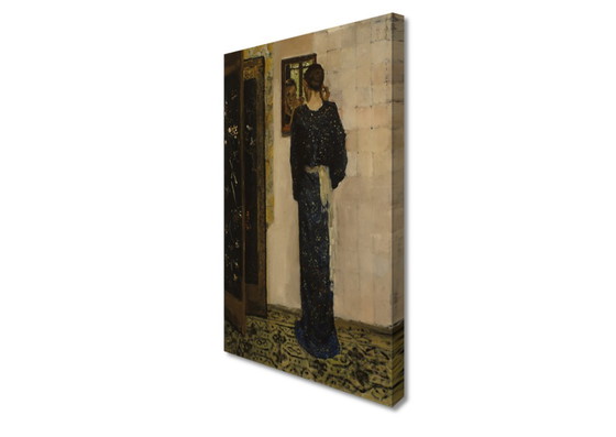 George Breitner THE EARRING op canvas – Giclée Prints (photo 2 of 5)