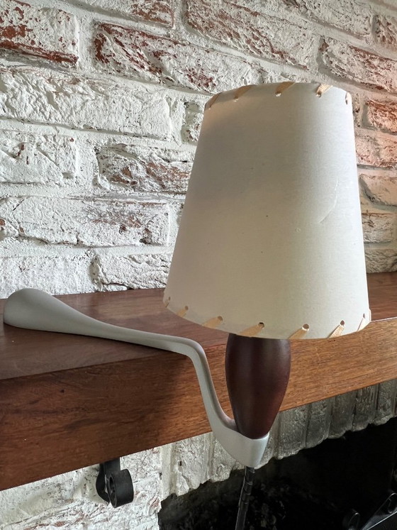 Vintage MODISS POP IN Design Table Lamp – Made in Spain – Wood (photo 4 of 17)
