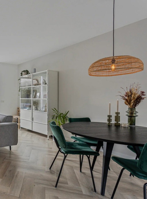 Mesa redonda de roble negro (135 cm) - Table du Sud