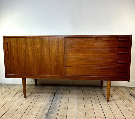 Image 1 of Vintage Scandinavian teak sideboard, 1970s