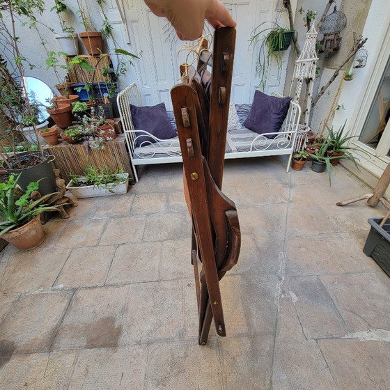 Image 1 of Schommelende chaise longue, jaren 60