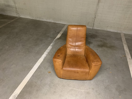 Image 1 of « LONGA » Gerard van den Berg avec harnais en cuir/cuir de buffle.