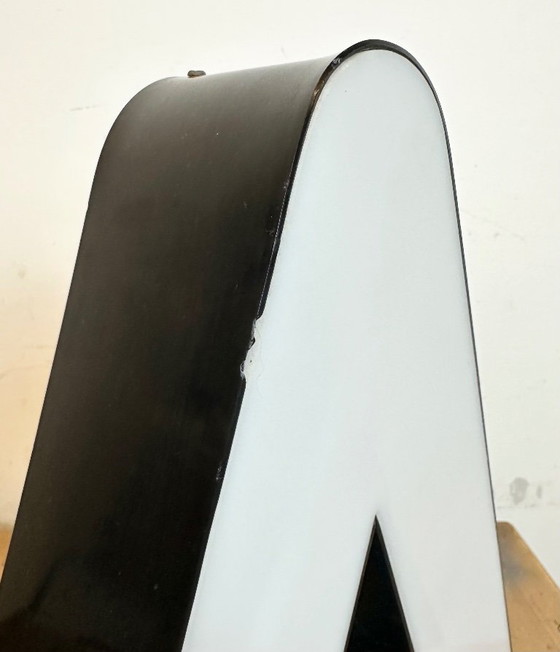 Image 1 of Vintage Illuminated  Letter A , 1970s