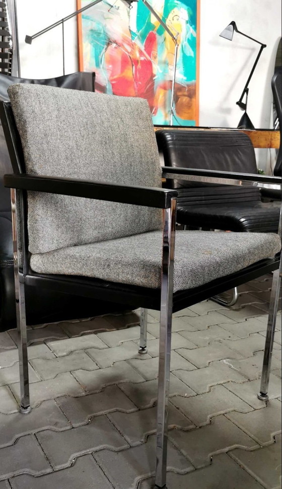 Image 1 of Stoll Giroflex Zweden fauteuil, 1950, paar