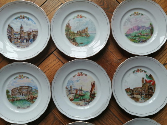 Image 1 of 11 Richard Ginori “unredeemed city” plates