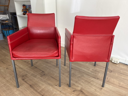 6x Karl Friedrich Förster eetkamerstoelen