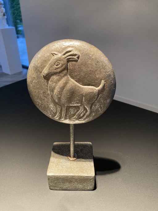 Sculpture ibex