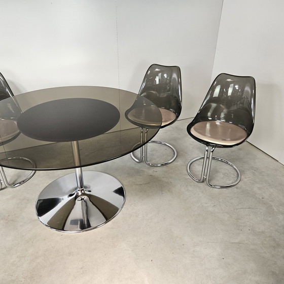 Image 1 of Vintage Space Age dining set seventies
