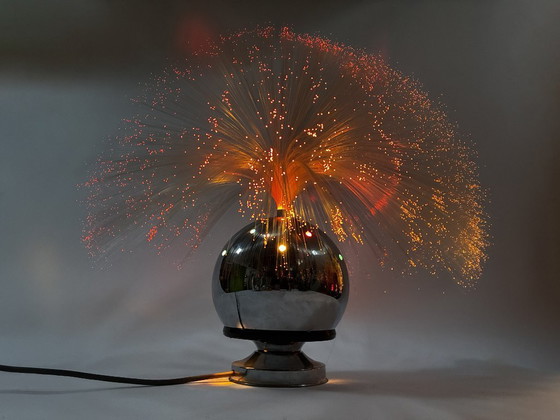 Image 1 of Lampada vintage • Fibra ottica • Era spaziale • 1970