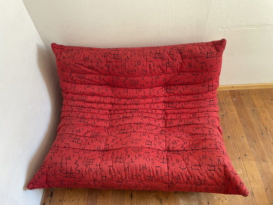 Image 1 of 1993 Ligne Roset Togo 2-Seater & Corner Set – 20th Anniversary