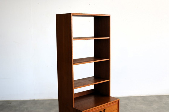 Image 1 of vintage boekenkast | wandkast | teak | Zweeds