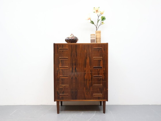Image 1 of Dänische Kommode mit 6 Schubladen, P. Westergaard, Dänemark, Palisanderholz