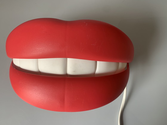 Image 1 of Lampe Murale Vintage, Forme Bouche, Ikea, Flabb, 1990