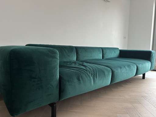 Kartell: LARGO THREE-SEATER GUBBIO by Piero Lissoni