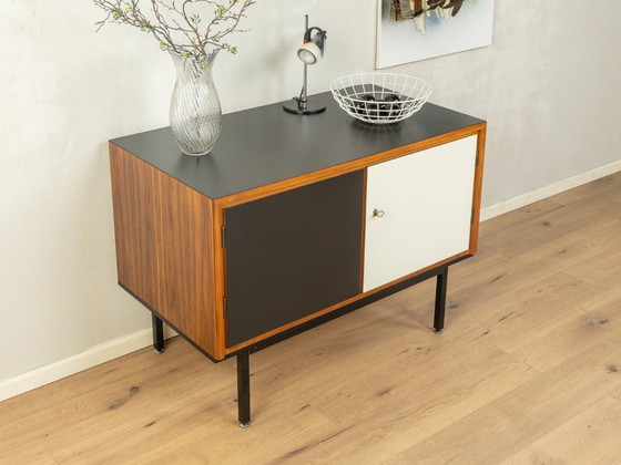 Image 1 of Sideboard aus den 1950er Jahren, schwarz-weiß