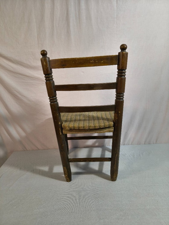 Image 1 of Hochstuhl, 110 Jahre alt