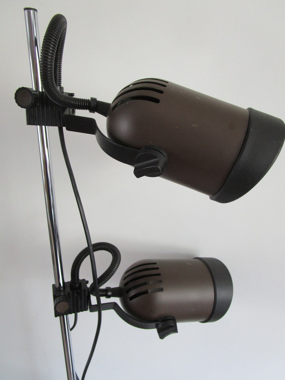 Image 1 of Bellissima lampada da terra anni '70 con 2 faretti