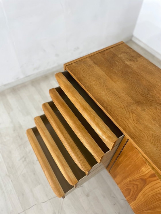 Image 1 of Mid - Century Hellerau sideboard cabinet chest of drawers Vintage