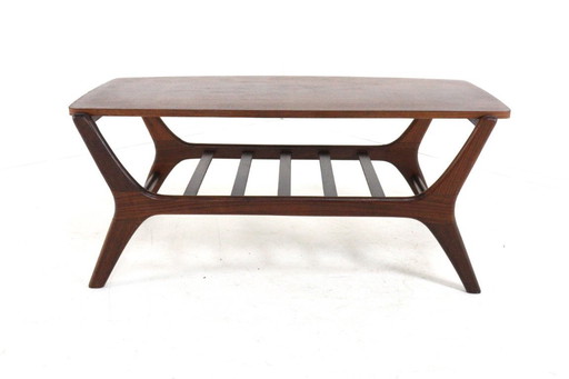 Table basse avec plateau réversible 'Vinkega' vintage