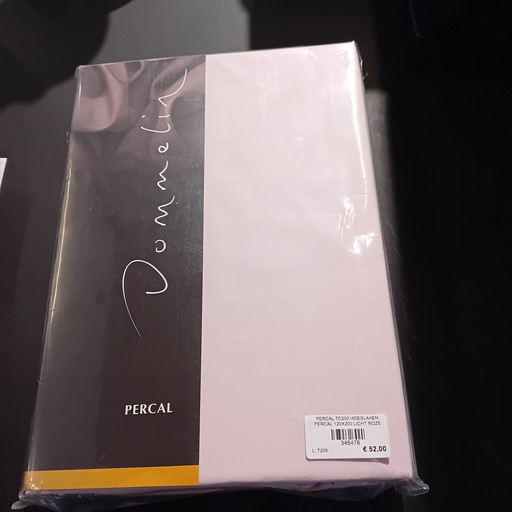 Perkal-Spannbettlaken 120 x 200 cm