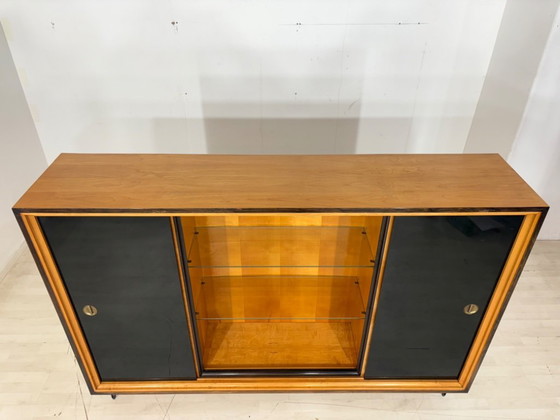 Image 1 of Mid-Century Highboard / Sideboard / Cabinet / Living Room Cabinet / China Cabinet Vintage