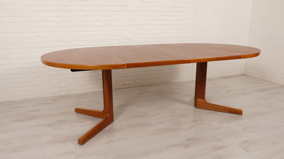 Image 1 of Vintage Round Dining Table | Teak | Extendable