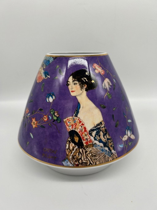 Klimt porcelain vase produced by Goebel Artis Orbis