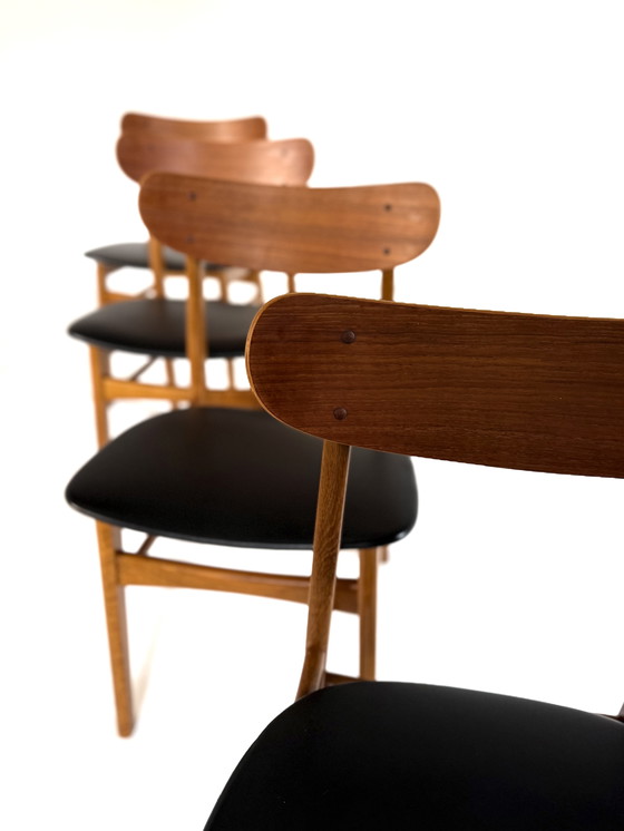 Image 1 of 4x chaises de salle à manger danoises vintage, Farstrup Møbler '60