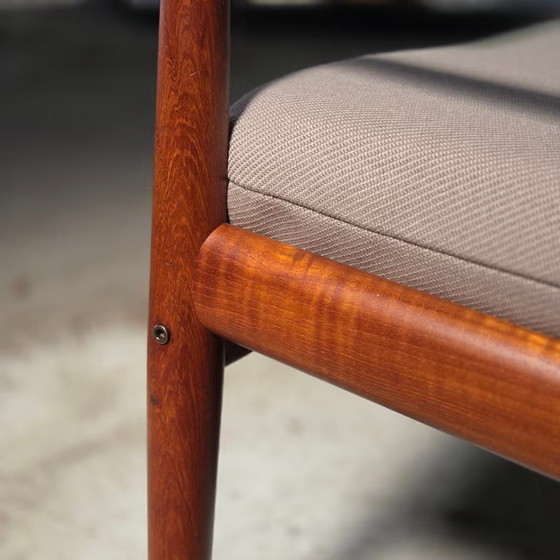 Svend Aage Eriksen Glostrup GM-5, vintage Danish sofa 60s – 3-5 seaters, Wood (photo 5 of 21)