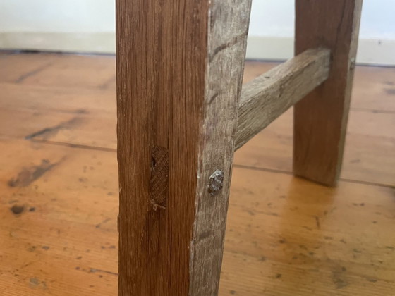 Image 1 of Long Bench Church Pew Oak FR 153 cm
