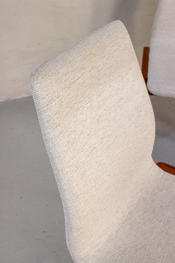 Image 1 of 4 teakhouten stoelen