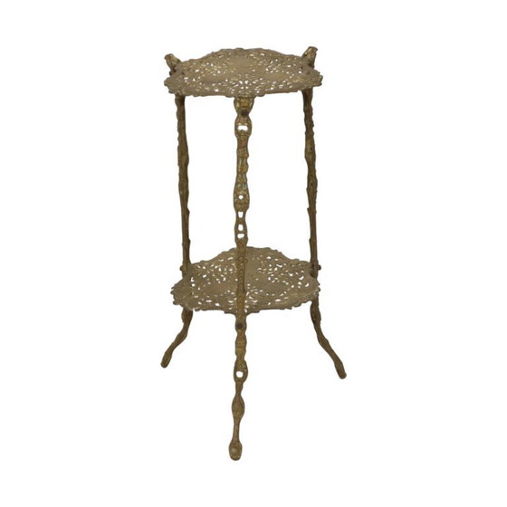 Image 1 of Pflanztisch aus französischem Messing