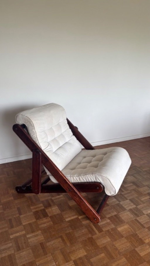 Sillón Kon-Tiki de Gillis Lundgren para IKEA, década de 1970.