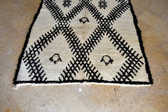 Image 1 of Tapis vintage Beni Ouarain - 306 x 183 cm