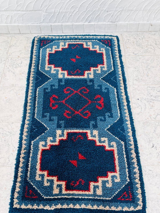 Image 1 of Vintage Blue Rug
