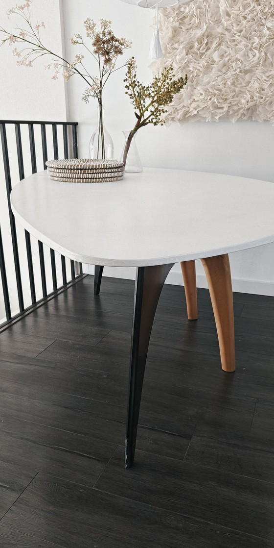 Castelijn Foliant Dining Table by Dick Spierenburg – Metal, Wood (photo 5 of 6)