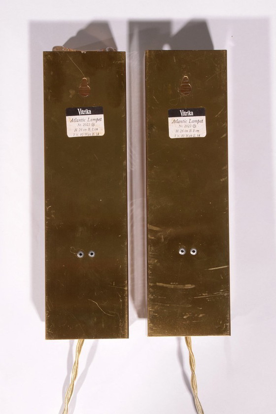 Image 1 of Lampada a parete Atlantic Double di Vitrika, design danese anni '70