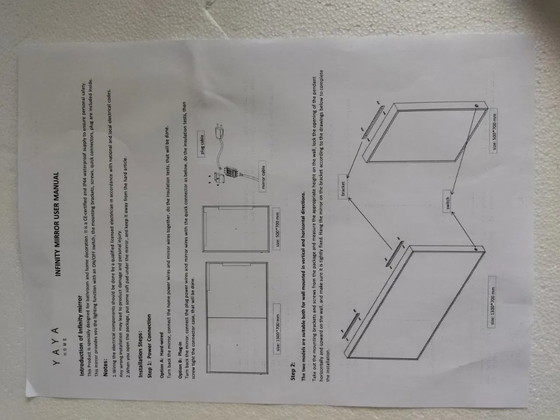 Image 1 of Infinity mirror van Yaya