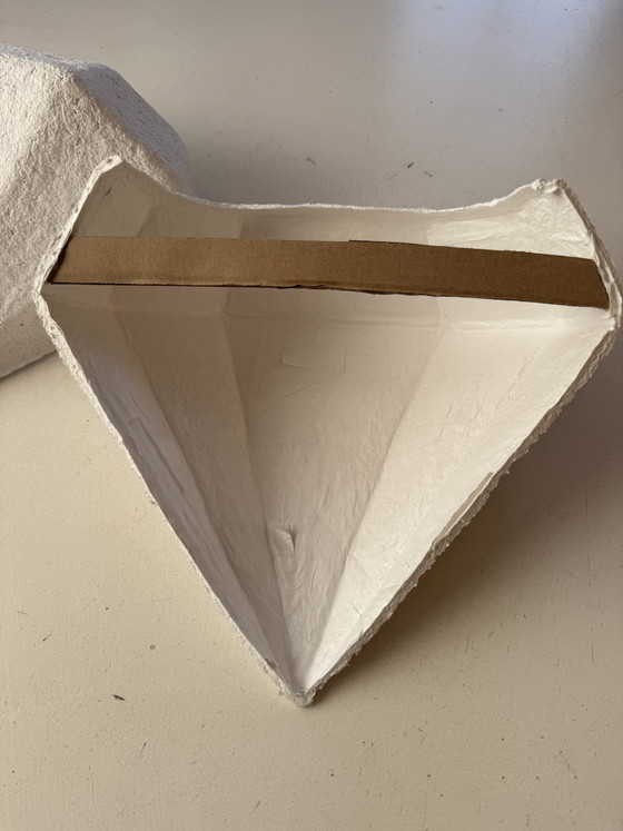 Vintage Habitat Diamond Shape Papier-Mâché Wall Sconces – Wall lights, Paper (photo 10 of 15)