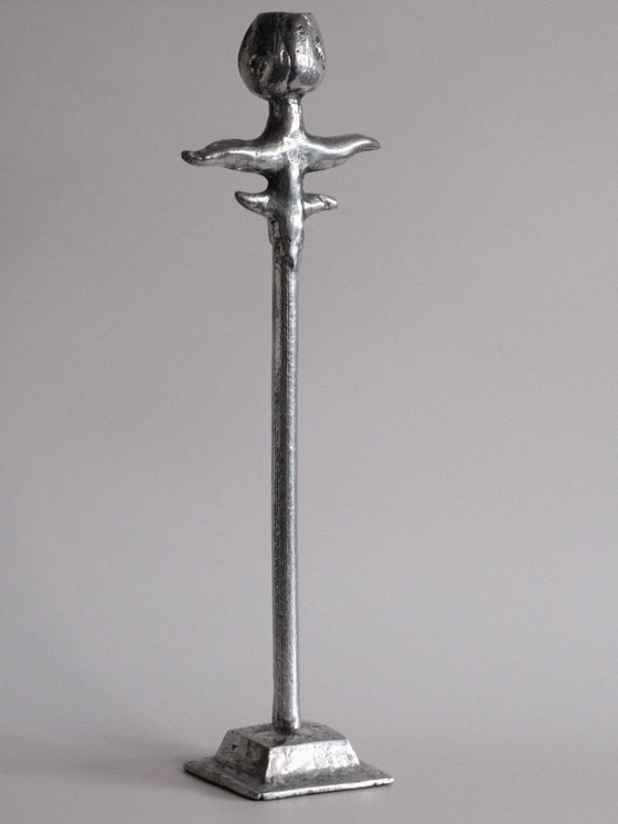 Image 1 of Vintage Brutalist Candle holder 1970's