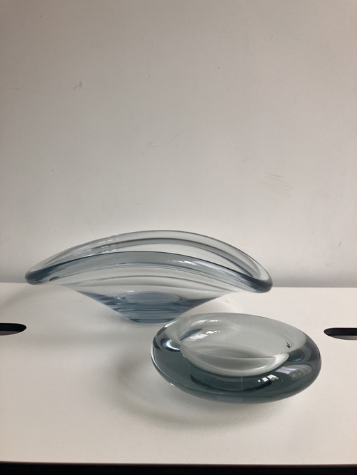 2x Per Lutke Danish Glass