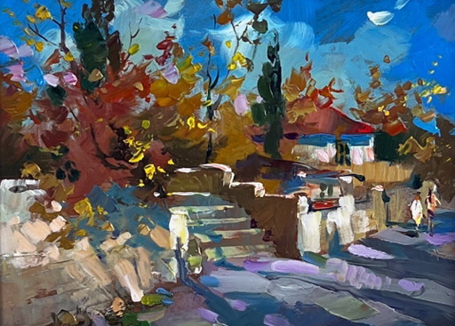 A Walk along a Village Street