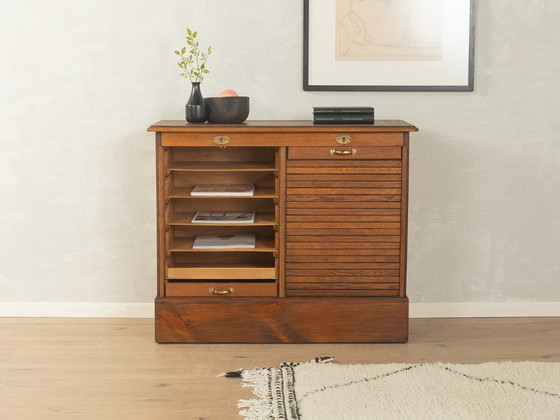 Image 1 of Art Deco roller shutter cabinet, 1930s, Vintage