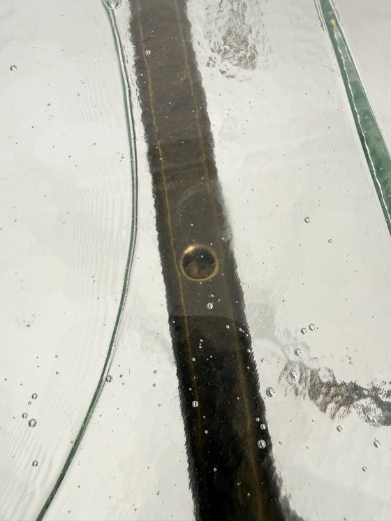 Image 1 of Set di 2 tavolini laterali/tavolini da caffè brutalisti degli anni '80 di Lothar Klute, Germania