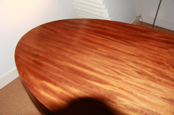 Image 1 of ovale console tafel empire stijl