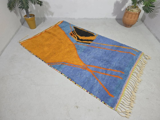 Alfombra bereber natural hecha a mano 2,5x1,5 m – Wool (photo 3 of 13)