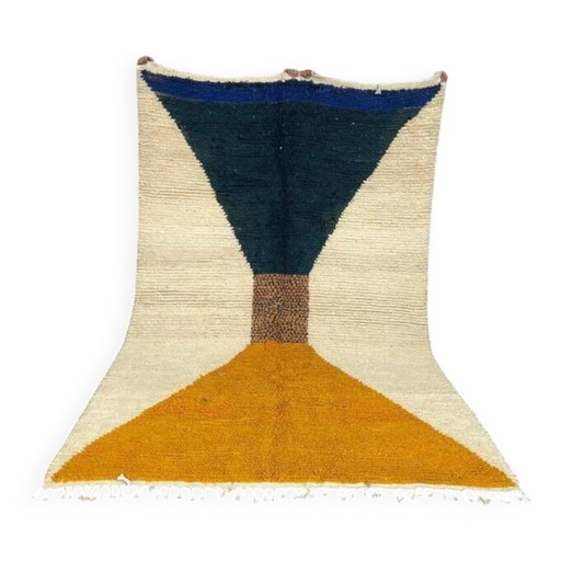 Handgefertigter Wollteppich 2.4/1.6m Marokkanisch