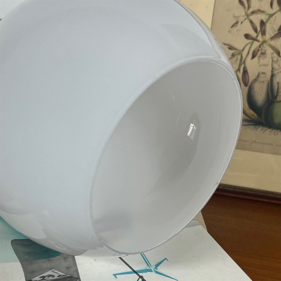 Pantalla de Globo Abierta de Opalina Blanca para Lámpara de Pared Lámpara de araña 20 Cm – Lámparas de araña (photo 5 of 8)