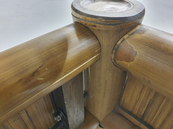 Image 1 of Letto in bambù per due persone 180 x 210 cm con comodini