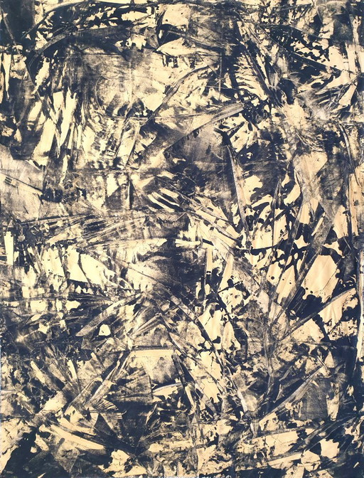 Black Golden Sound – schilderijen tekeningen, Canvas (photo 2 of 21)